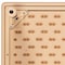 Flash Furniture Rectangle 24 W, 48 L, 23.75 H, Plastic, Steel, Brown YU-YCX-001-2-RECT-TBL-NAT-GG - alternate 10
